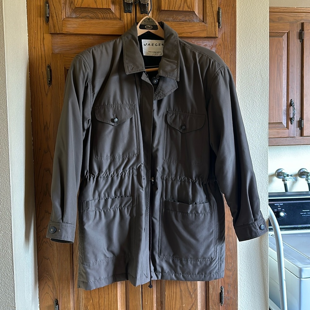 vintage jaegar utility jacket